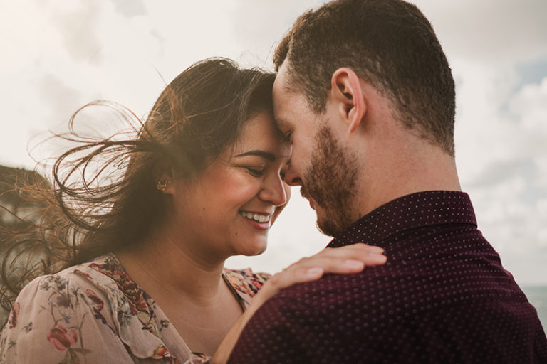 Séance couple à Étretat