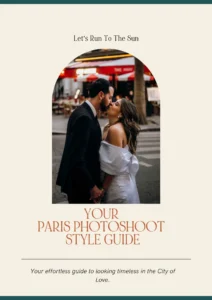 Paris Photoshoot Outfit Guide