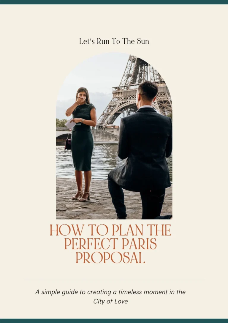 How To Plan The Perfect Paris Proposal