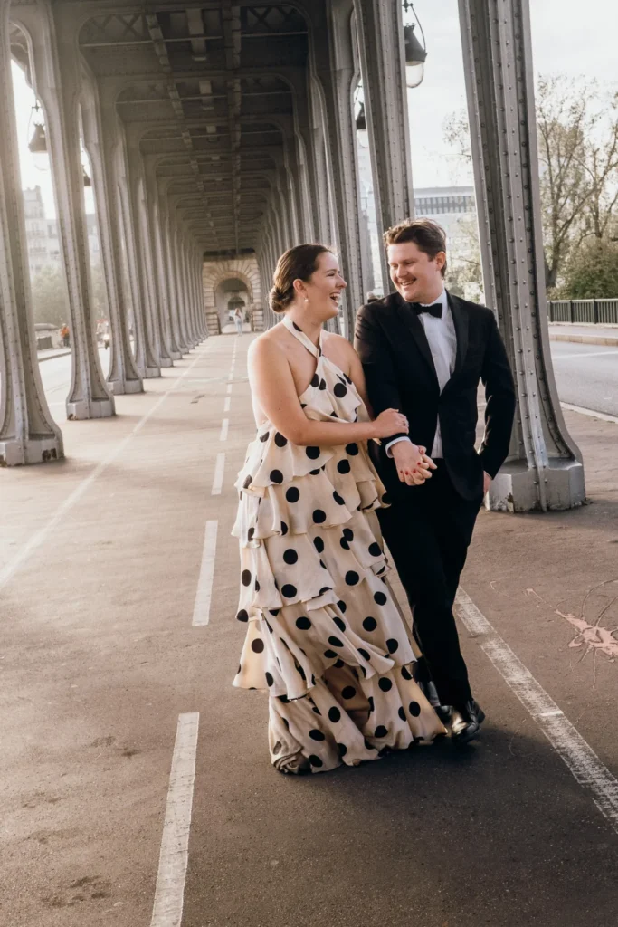 Paris candid couple photoshoot