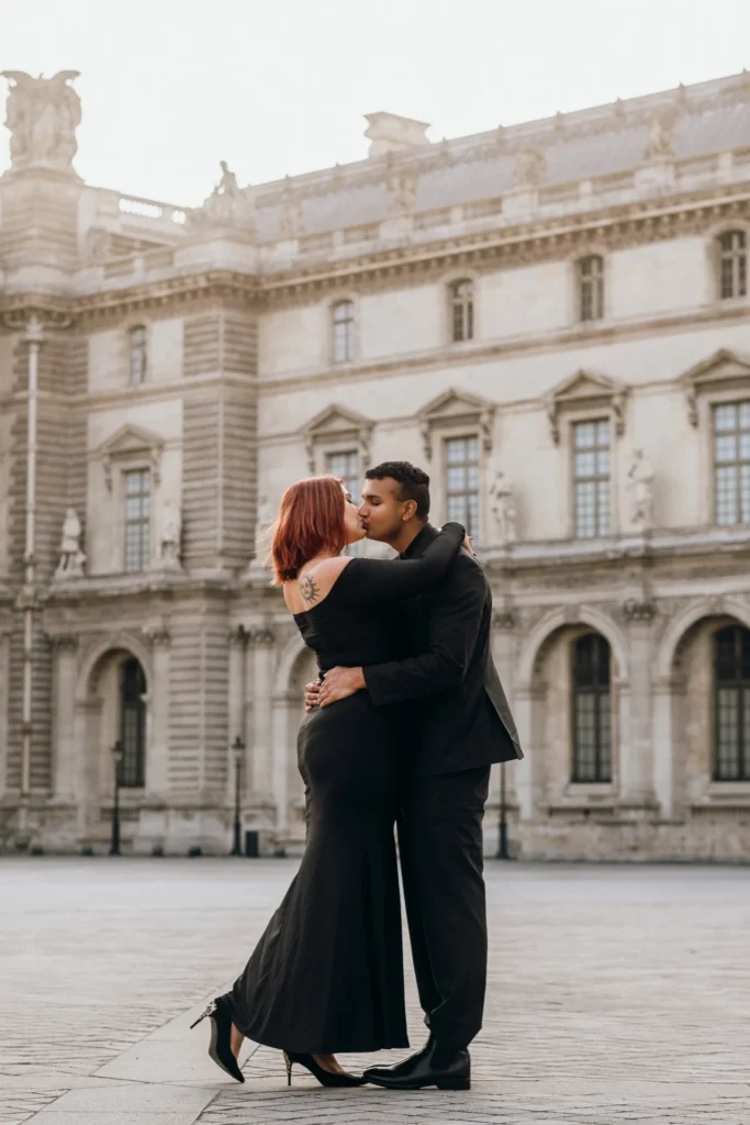 Editorial couple photography in Paris