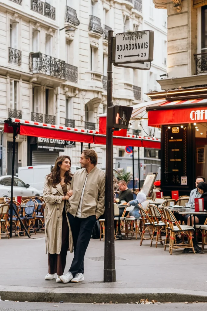 Paris couple photoshoot