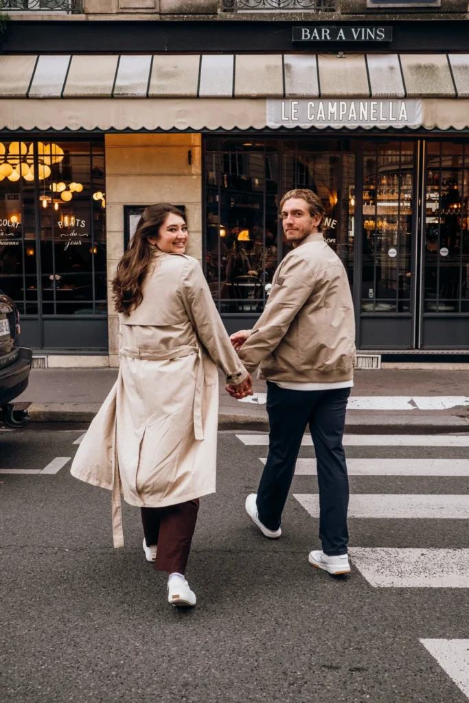 Romantic Paris Fall Photography