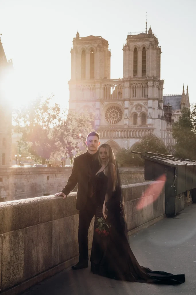 Paris sunrise photoshoot