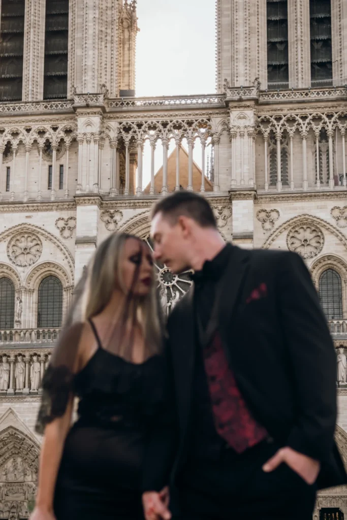 Paris dark creative photography