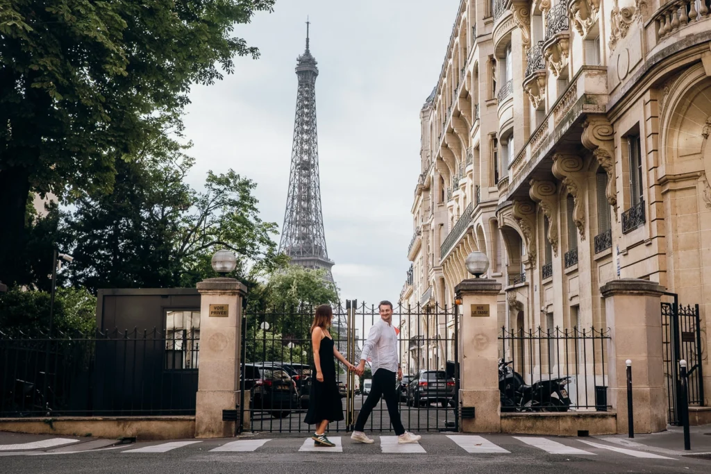 Paris photoshoot in summer