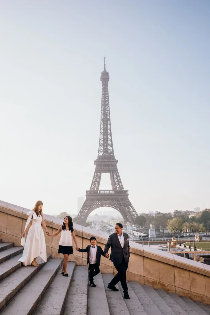 Eiffel Tower Family Photos