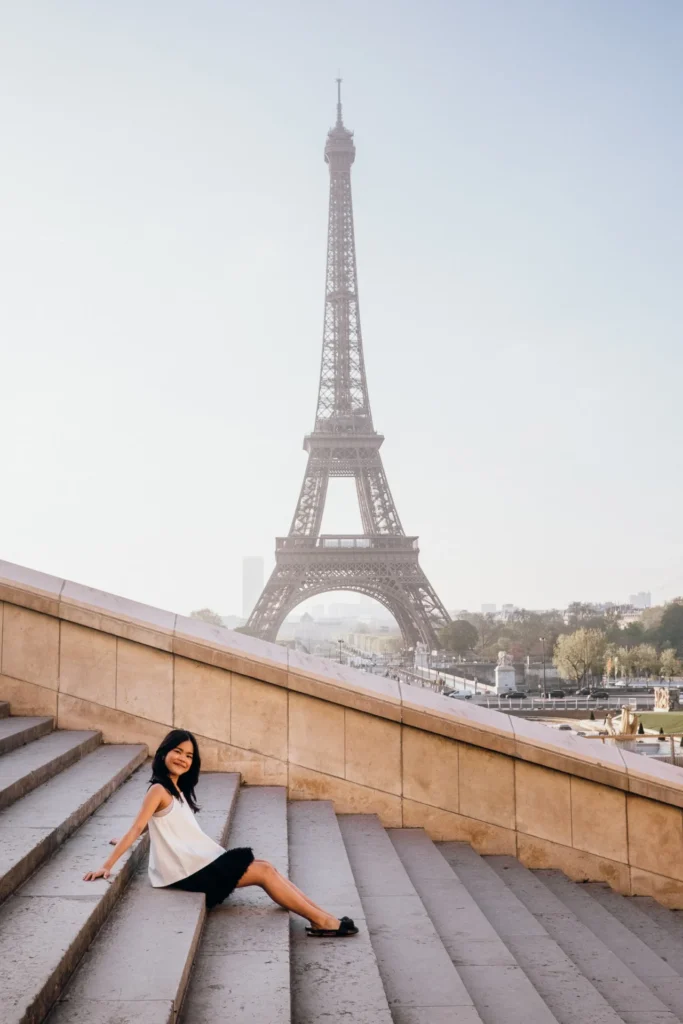 Natural family photos in Paris