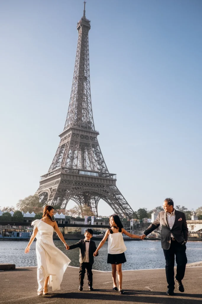 Eiffel Tower Family Photos