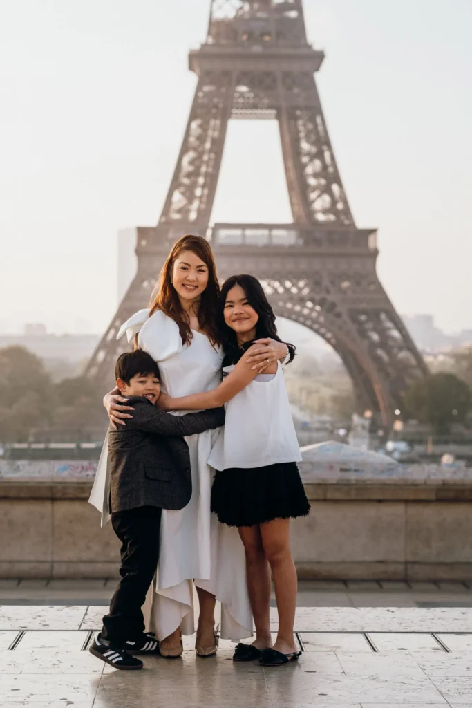 Eiffel Tower Family Photos