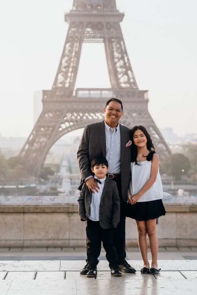 Eiffel Tower Family Photos