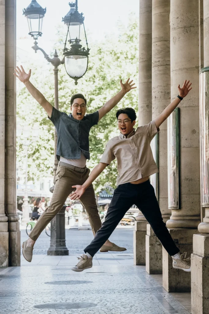 Paris candid family photoshoot