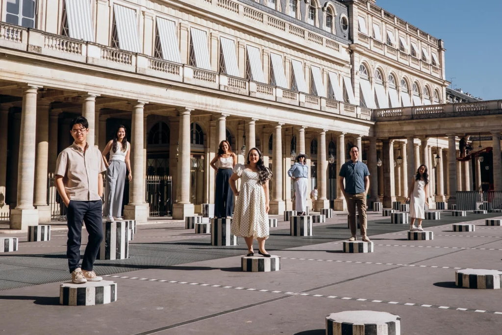 Louvre Museum Family Photoshoot