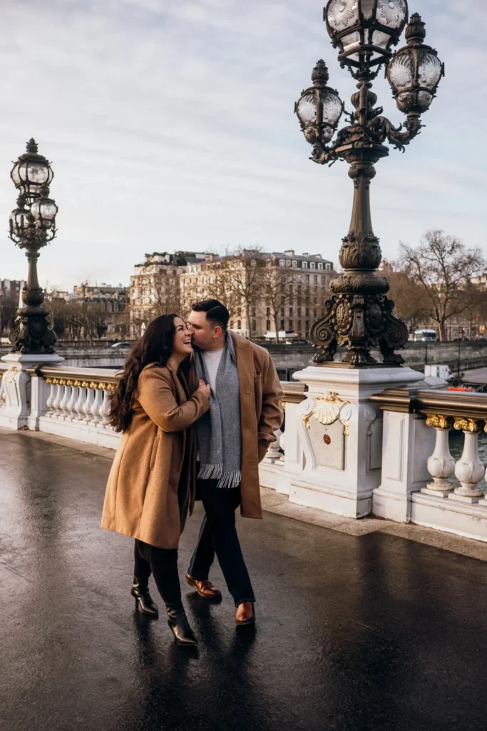 Pont Alexandre III Couple Photoshoot