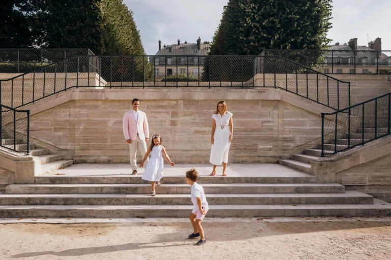 Tuileries Garden Family Photoshoot