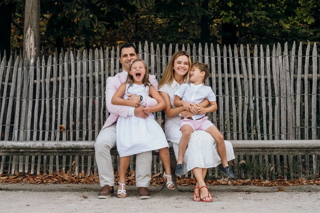 Tuileries Garden Family Photoshoot