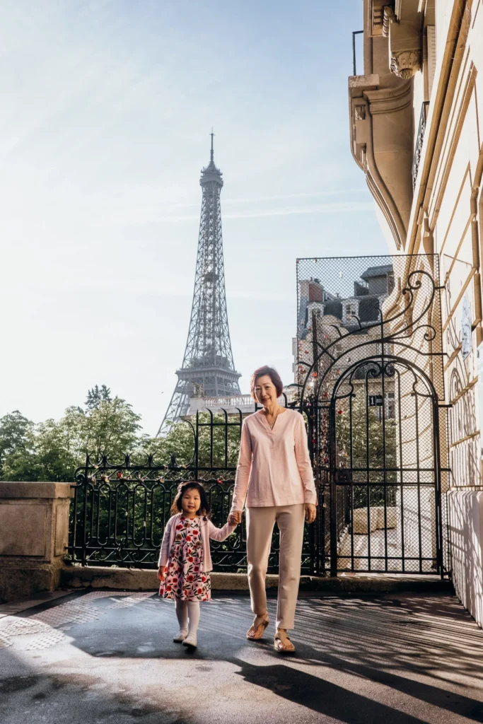 Family session in Paris