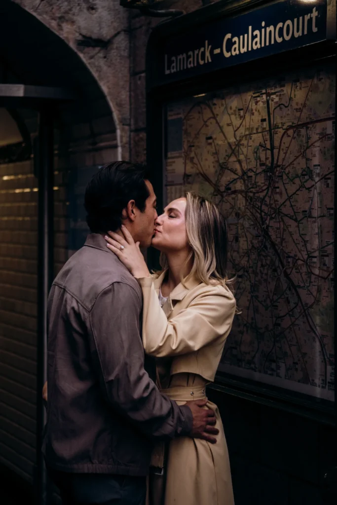 Paris cinematic photoshoot