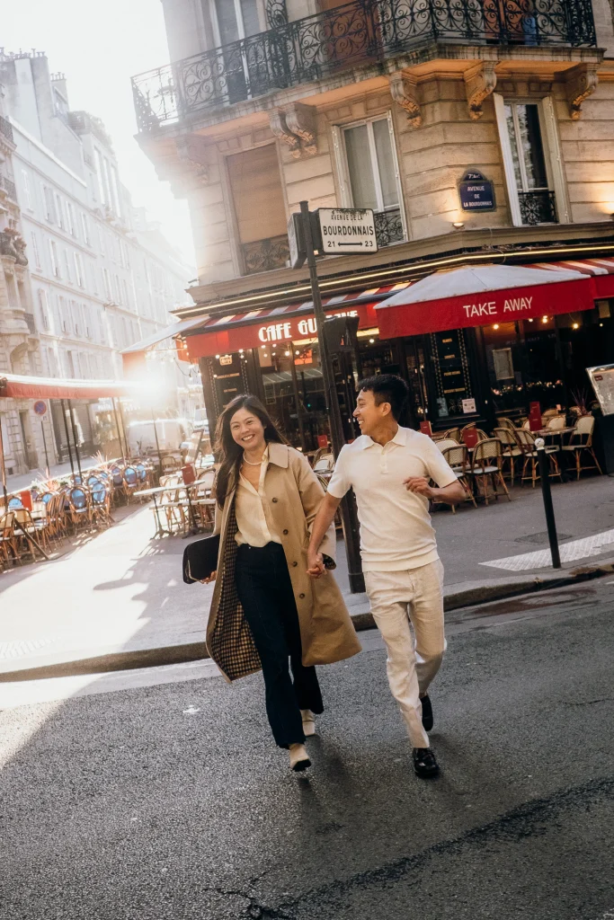 Spring Paris Couple Photoshoot Outfits