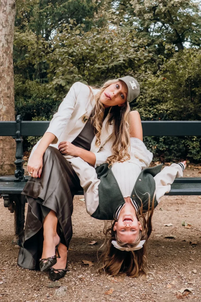 Fun Paris family photoshoot