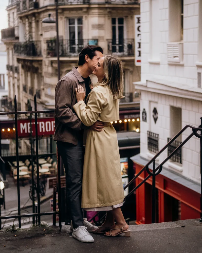 Paris Cinematic couple photo